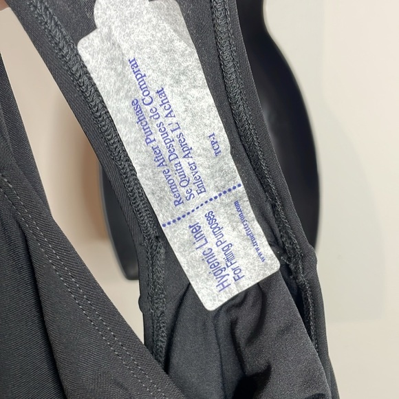 Robin Piccone | Women's Kate Scoop Neck One Piece Swimsuit Black Size 8 NWT - Picture 8 of 8